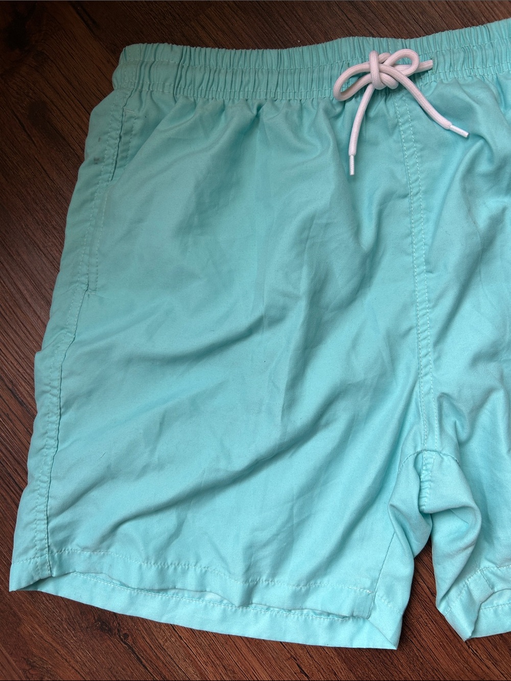 SHEIN turquoise size xl swim trunks - Picture 2 of 5